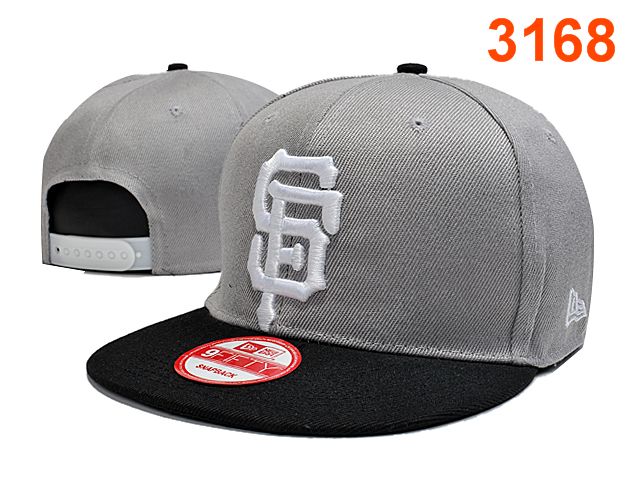 San Francisco Giants Grey Snapback Hat PT 0701